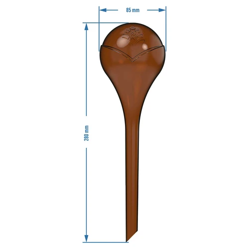 Kule nawadniające do roślin, bursztynowe przezroczyste, 400 ml, 4 szt. - 5 ['kule nawadniające', ' dozownik do nawadniania kwiatów', ' do podlewania kwiatów', ' nawilżacze do kwiatów', ' nawadnianie kwiatów', ' nawadnianie roślin', ' nawadniacze do doniczek', ' do podlewania kwiatów', ' do kwiatów doniczkowych', ' system nawadniania', ' kula nawadniająca', ' dozownik wody do doniczek', ' kule do roślin', ' dozownik do roślin', ' podlewanie roślin', ' kula nawadniająca', ' kule nawadniające bursztynowe']