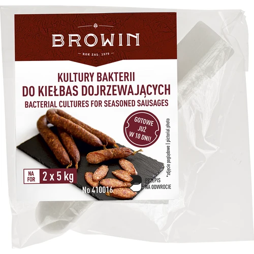 Kultury bakterii do kiełbas dojrzewających, 2 g  - 1 ['kultury starterowe do kiełbas', ' kultury bakteryjne do kiełbas', ' chorizo', ' salami', ' bakterie do kiełbas długodojrzewających']