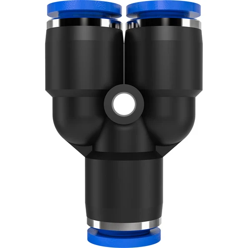 Łącznik wtykowy 10 mm, typ Y - 1 szt. - 4 ['akcesoria do destylatora', ' destylator modułowy', ' łącznik do wężyków', ' łącznik Y']