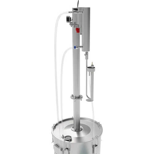 Papuga destylacyjna z alkoholomierzem - 8 ['papuga do destylacji', ' areometr dynamiczny', ' rotametr', ' do ciągłego pomiaru alkoholu', ' papuga do destylatora', ' papuga do bimbru']