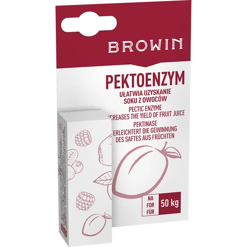 Pektoenzym  - 1 ['pektoenzym do wina', ' pektoenzym do klarowania', ' pektoenzym do nastawu', ' klarowanie wina', ' środek do klarowania wina', ' środek klarujący', ' do klarowania wina']