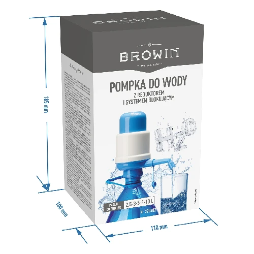 Pompka do wody z reduktorem i systemem blokującym - 5 ['ręczna pompka do wody', ' dozownik do wody', ' kranik do wody', ' pompka z reduktorem', ' pompka do napojów']