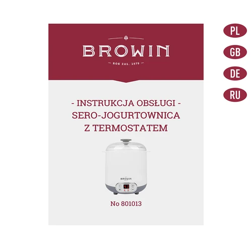 Sero-jogurtownica z termostatem 1,5 L - 9 ['domowy jogurt', ' do jogurtu', ' do sera', ' jogurt wegański', ' jogurt grecki', ' serek śniadaniowy', ' urządzenie do jogurtu', ' jak zrobić jogurt']