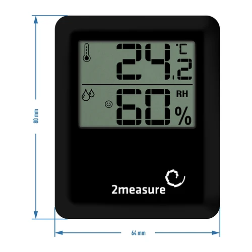 Stacja pogodowa – elektroniczna, bezprzewodowa, czarna - 6 ['stacja pogodowa', ' domowa stacja pogodowa', ' temperatura', ' temperatura otoczenia', ' kontrola temperatury', ' termometr elektroniczny', ' termometr wewnętrzny', ' wilgotnościomierz', ' termometr z higrometrem', ' termometr z wilgotnościomierzem', ' wilgotnościomierz powietrza', ' stacja pogodowa']