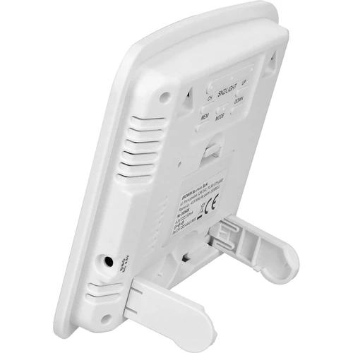 Stacja pogodowa RCC – elektroniczna, podświetlana, bezprzewodowa, 3 czujniki, biała - 5 ['stacja pogody', ' stacja pogodowa', ' termometr', ' higrometr', ' pogodynka', ' bezprzewodowa stacja pogodowa', '']