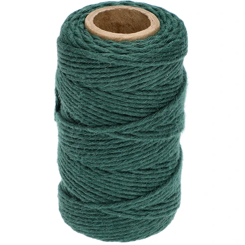 Sznurek bawełniany zielony 2 mm/55 m/100 g  - 1 ['sznurek z bawełny', ' sznurek bawełniany', ' sznurek do delikatnych roślin', ' ', ' sznurek naturalny', ' ekosznurek', ' sznurek do makramy', ' sznurek do wiązania', ' sznurek do rękodzieła', ' sznurek do ściągania', ' sznurek zielony', ' zielony sznurek']