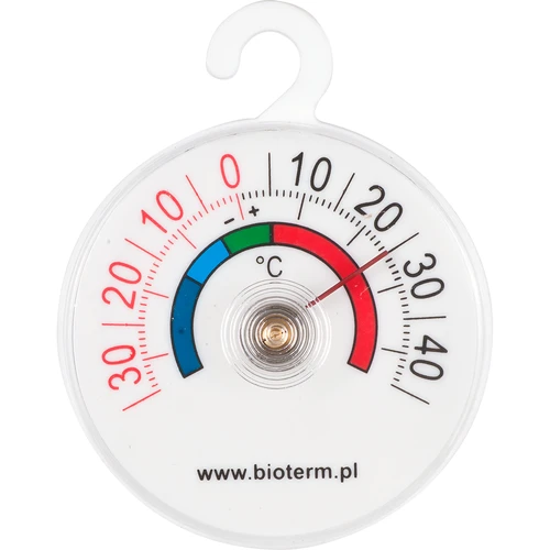 Termometr do lodówek i zamrażarek (-35°C do +45°C) Ø 5cm  - 1 ['termometr bimetaliczny', ' termometr kuchenny', ' termometr kulinarny', ' termometr do lodówek', ' termometr lodówkowy', ' termometr do zamrażarek', ' termometry do chłodziarek', ' termometry do lodówek', ' termometry lodówkowe']