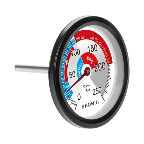 Termometr do wędzarni i BBQ (0°C do +250°C) 5,7cm  - 1 ['temperatura', ' termometr do wędzarni', ' termometr wędzarniczy', ' termometr do wędzenia', ' termometr kulinarny', ' termometr kuchenny', ' termometr gastronomiczny', ' termometr do żywności', ' termometr z atestem', ' termometr do żywności z sondą', ' termometr do mięsa', ' termometr z sondą', ' termometr kuchenny z sondą', ' termometr do grilla', ' termometr grillowy']