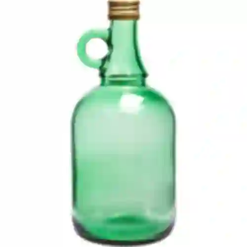 Butelka Gallone 1L bez oplotu, z zakrętką