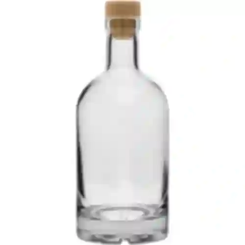 Butelka Miss Barku biała z korkiem, 700ml