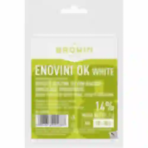 Enovini® OK WHITE - drożdże winiarskie obniżające kwasowość 7 g