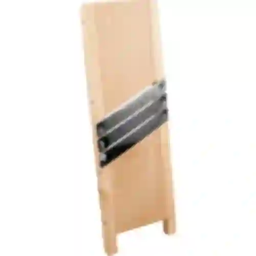 Szatkownica drewniana, 45x15 cm, 3 ostrza