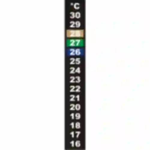 Termometr ciekłokrystaliczny (+16°C do +30°C) 13cm
