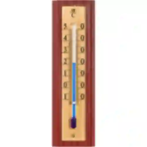 Termometr pokojowy ze złotą skalą (-10°C do +50°C) 12cm, mix