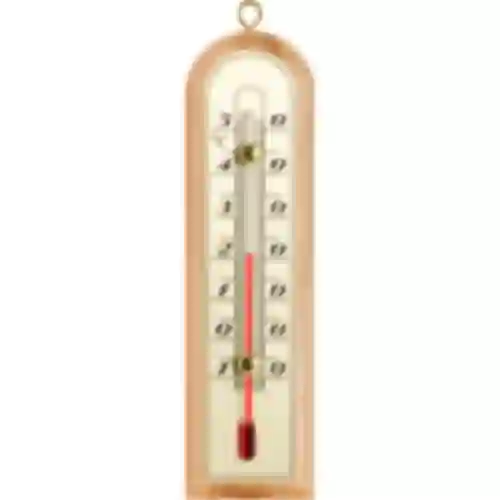 Termometr pokojowy ze złotą skalą (-10°C do +50°C) 16cm