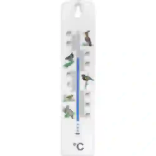 Termometr uniwersalny z grafiką - ptaki (-30°C do +50°C) 20cm