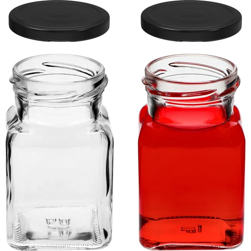 Zestaw 12 x słoik 150ml + 30 etykiet do oznaczania przypraw - 8 ['naklejki na przyprawy', ' etykiety na słoiki', ' etykiety na pojemniki', ' naklejki na pojemniki z przyprawami', ' naklejki na zioła', ' czarne naklejki na przyprawy', ' etykiety samoprzylepne do przypraw', ' naklejki na słoiki', ' słoiki', ' małe słoiki', ' słoiczek', ' szklany słoik', ' szklane słoiki', ' słoik z zakrętką', ' słoiki do przypraw', ' słoik na zioła', ' słoik 150 ml']