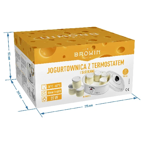 Zestaw jogurtownica oraz słoiki dla dzieci - 11 ['jogurty dla dzieci', ' jogurtownica', ' maszyna do robienia jogurtów', ' robienie jogurtów', ' domowy jogurt', ' jogurt dla dziecka']