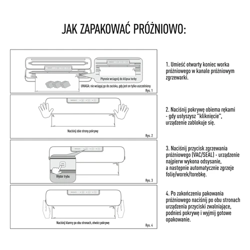 Zgrzewarka próżniowa - uniwersalna, pistacjowa - 9 ['pakowanie próżniowe', ' zgrzewarki próżniowe', ' przechowywanie żywności', ' torebki moletowane', ' zgrzewanie torebek', ' pakowarka próżniowa', ' pakowaczka próżniowa', ' do pakowania żywności', ' zestaw do pakowania próżniowego', ' folia do zgrzewarki', ' do mięsa', ' do ryb', ' do serów', ' jak przedłużyć trwałość produktów spożywczych', ' przechowywanie jedzenia w domu', ' na prezent', ' sprzęt do kuchni', ' praktyczne akcesoria kuchenne', ' wydajna zgrzewarka próżniowa', ' kolor szałwiowy', ' kolor pistacjowy']