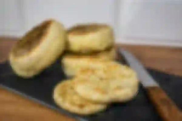Angielskie muffiny z patelni