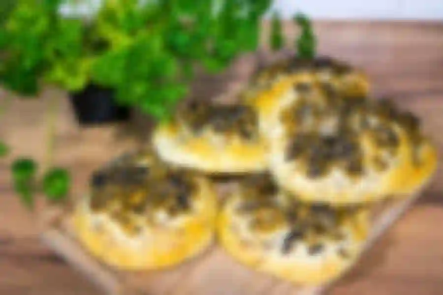 Browin Przepiśnik - Cebularze drożdżowe z pieczarkami